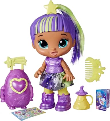 Baby Alive, Boneca Bebê Star Besties, Roxo e Verde
