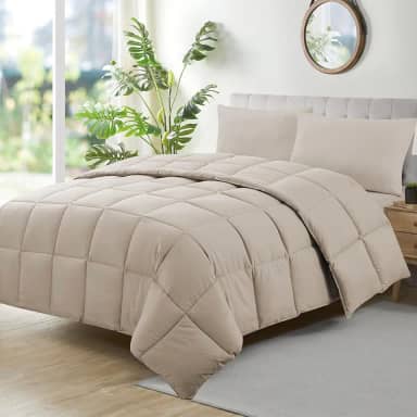 Camesa Edredom Ecopluma Toque de Pluma King Size 280x260cm - Bege