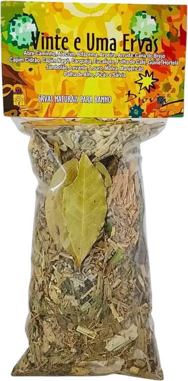Spa Energético Em Casa: Escolha Seu Banho De Ervas(21 Ervas)