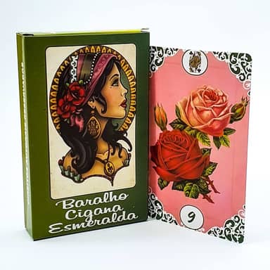 Baralho Cigano Cigana Esmeralda Tarô Cigano