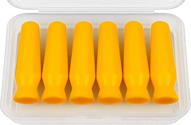 [Pacote com 6] Insertor de lente escleral + removedor - Aplicador de lente de contato sem ventilação para lentes rígidas/RGP, lentes esclerais e olhos protéticos – Ferramenta de sucção fácil de