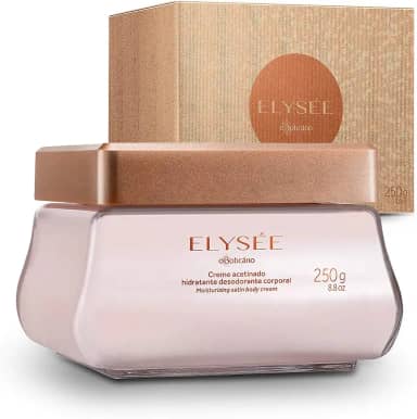 O BOTICARIO ELYSEE CREME ACETINADO HIDRATANTE CORPORAL 250g