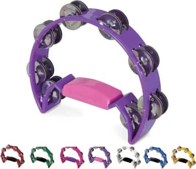 Pandeirola Meia Lua Spanking Policarbonato Selecione a cor (Lilás)