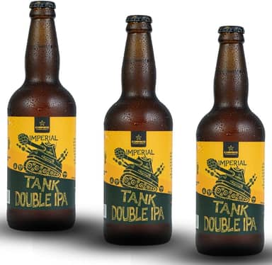 Cerveja Campinas Imperial Tank Double IPA 500ml - 3 unidades