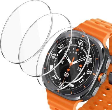 Kit 3 Películas de Gel Full Cover para Samsung Galaxy Watch 4 5 6 7 Ultra Todos Modelos (Ultra)