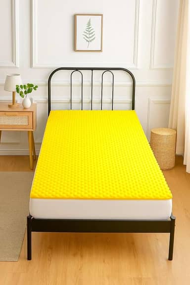 Colchão Caixa De Ovo Anti-escaras luckspuma188x88x04 cm