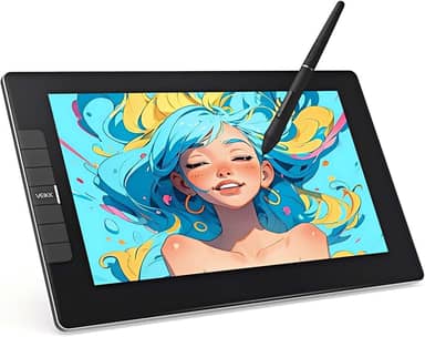 VEIKK Mesa digitalizadora Monitor laminado completo VK1200V2 de 11,6 polegadas, tablet de desenho de tela IPS HD com luva de arte e caneta, compatível com PC/Mac/Chromebook para ensinar anime