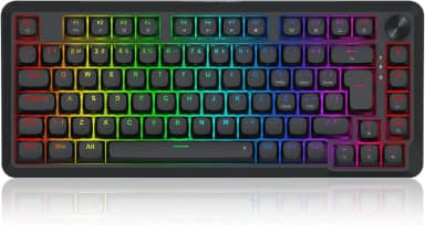 Teclado Magnético Gamer Redragon Stormhunter RGB Preto 75% ABNT2 Switch Redragon UltraMag Linear K721RGB-M