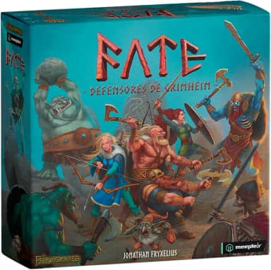 MeepleBR, Fate: Defensores de Grimheim, Jogos de Tabuleiro Expert, 1 a 4 jogadores