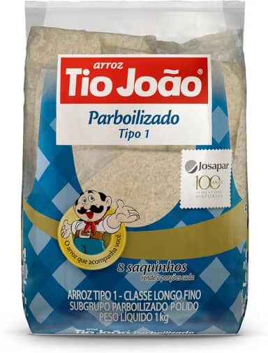 Tio João Parboilizado Boil in Bag - 1kg