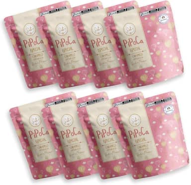 Kit 8 Pipocas Gourmet Sinta+ Caramelo com Flor de Sal 400g – Artesanal, Sem Glúten e Sem Corantes