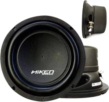 Subwoofer Hunter III 8" Pol 4 Ohms 200W Rms Bobina Simples na cor Grafite Hiken - 2HK001957