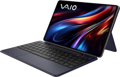 Tablet VAIO TL12 8GB 256GB Octa-Core, Tela AMOLED 12.6” 2.5K, com Teclado de Conexão Inteligente e Caneta Ativa, 5G WiFi, Câmera 13MP + Selfie 12MP, 10.090mAh, Android 15 – Preto