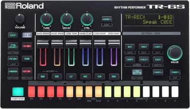 Roland Bateria compacta TR-6S com seis faixas de sons TR, amostras, tons FM e efeitos autênticos