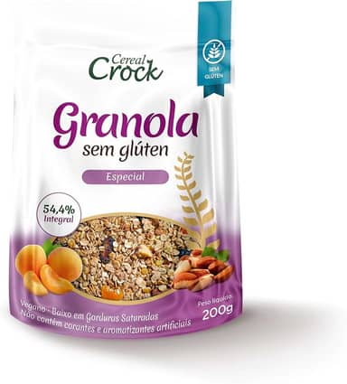 Granola Especial (Com Aveia sem Glúten) Cereal Crock 200g