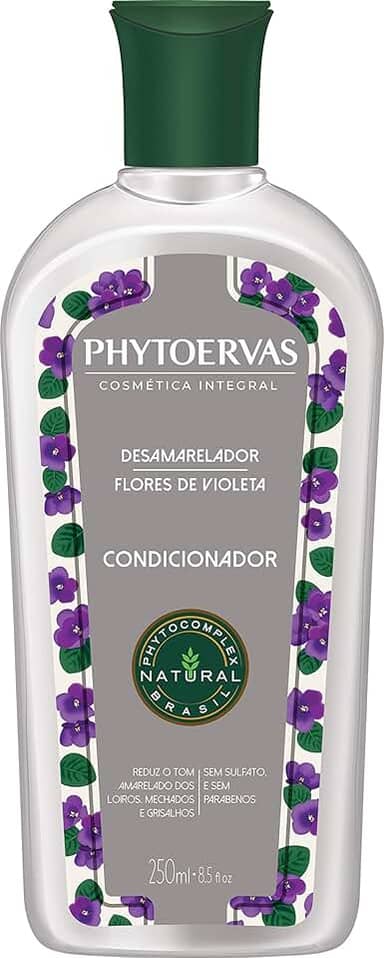 Phytoervas Condicionador Uso Diário 250 Ml Desamarelador