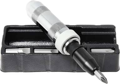 Powerbuilt Ferramenta de extratora de chave de impacto de 1/2 polegada, pontas de chave de fenda com fenda ou Phillips, remove parafusos enferrujados e danificados - 648002, grande