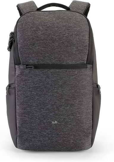 WB Mochila Executiva para Notebook até 15,6" Ulf Impermeável Antifurto com Cadeado Anti-transpirante (Cinza)
