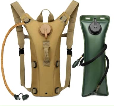 Mochila Tática Com Refil Hidratação 3 Litros Bike Corrida