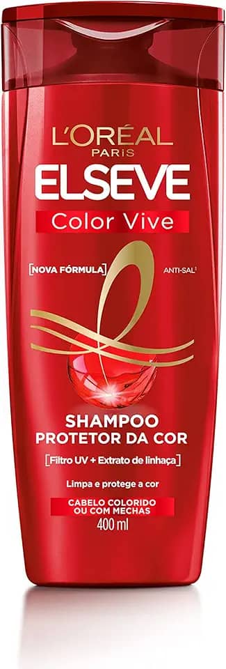 Shampoo L'Oréal Paris Elseve Colorvive, 400ml