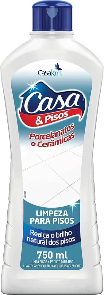Casa Km Limpador Para Pisos Cerâmicas E Porcelanatos 750 Ml (Pacote De 1)