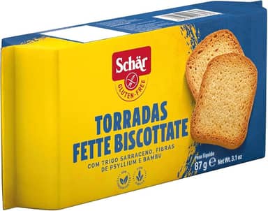 TORRADAS 87G- TORRADAS CLÁSSICAS S/ GLÚTEN S/ LACTOSE