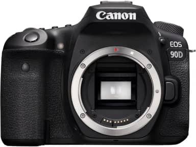 Canon Câmera Dslr [Eos 90D] Com Wi-Fi Embutido, Bluetooth, Digic 8 Image Processor, Vídeo 4K, Dual Pixel Cmos Af E Tela LCD De 3,0 Polegadas Touch Touch, [Apenas Do Corpo], Preto