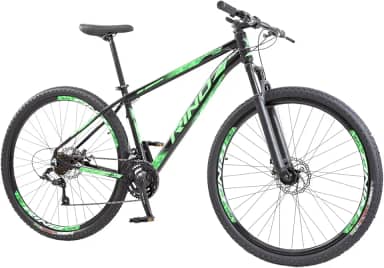 Bicicleta Rino Start RX 1.4 MTB Aro 29 Alumínio 24 Marchas Freio a Disco Suspensão Dianteira