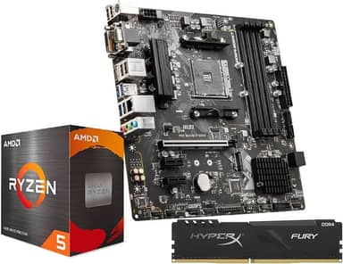 KIT UPGRADE, AMD Ryzen 5 5600g + Placa B550M + 16GB Ram, Imagem Hitech