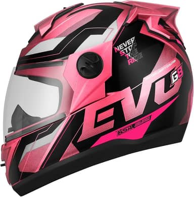 CAPACETE FECHADO PRO TORK EVOLUTION 788 G8 EVO BRILHANTE PINK TAM. 56