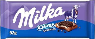 Chocolate Milka Recheado Oreo Sandwich 92G