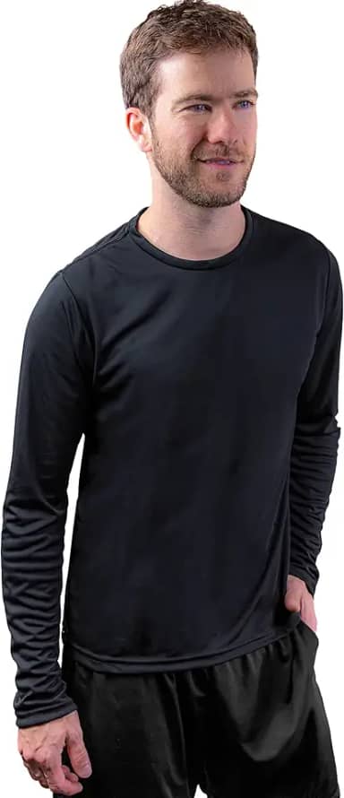 Camiseta Skube Com Proteção UV 50+ Dry Fit Segunda Pele Térmica Tecido Termodry Manga Longa