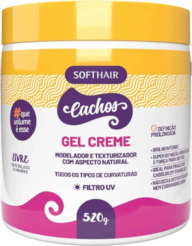 Softhair Gel Creme Definição De Cachos