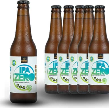 Cerveja Campinas Ipa Zero Sem Álcool 355ml - 6 unidades