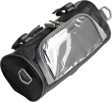 Bolsa para Guidão de Bicicleta e Moto, Impermeável, 2,5 Litros, Preta