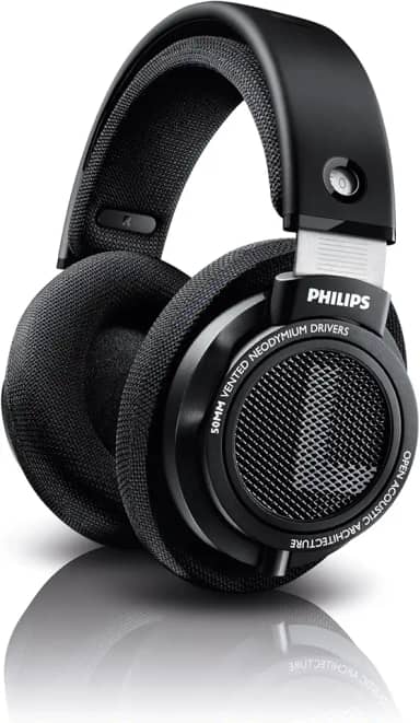 PHILIPS, Headphone com Som em Alta Definição Hi-Fi, SHP9500/00, Com fio de 3 metros, Preto