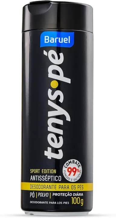 Tenys Pé Baruel Sport Edition Pó 100g - Desodorante em pó para os pés
