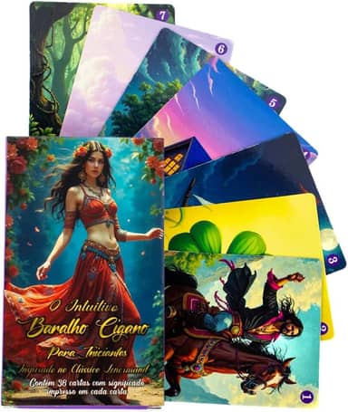 Nome O Intuitivo Baralho Cigano para Iniciantes 36 Cartas Manual