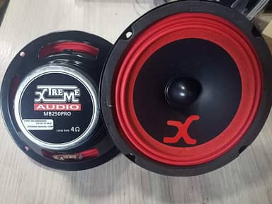 XTREME audio Par De Alto Falante Medio Grave 6 Polegadas Oferta = zeta zetta evok