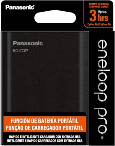 Carregador ENELOOP PRO BQ-CC87AB-K