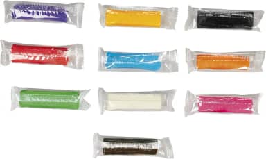 Play-Doh Kit com 10 cores básicas de massinha, refil, presente para crianças acima de 3 anos que gostam de trabalhos manuais