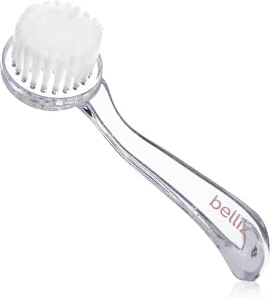 Escova Facial, Belliz, Translucido Branco/ Azul