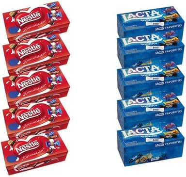 Kit C/10 Caixas De Bombom - Nestle E Lacta