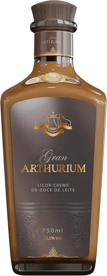 Licor Creme de Doce de Leite Viçosa Gran Arthurium 750 mL