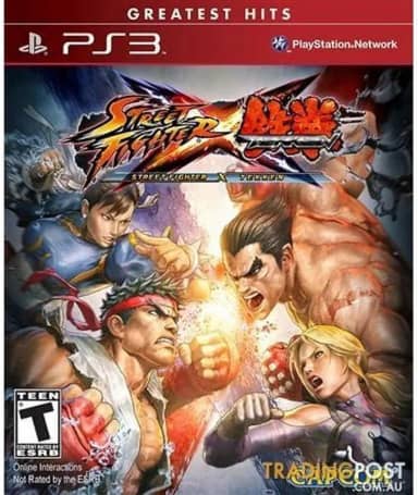 Street Fighter X Tekken Ps3 Mídia Física Lacrado