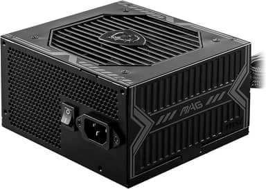 Fonte de Alimentação MSI MAG A650BN, 650W, 80 Plus Bronze, PFC Ativo, Com Cabo, Preto - MAGA650BNL