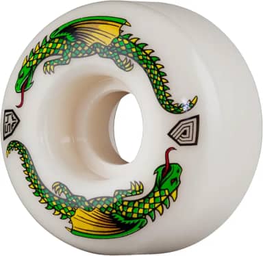 Rodas de skate Powell Peralta Dragon Formula 93A 54 mm x 34 mm branco
