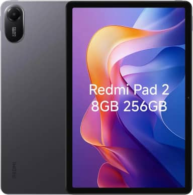 Xiaomi Redmi Pad 2 apenas WiFi (sem chamadas ou texto) 27.9 cm 2.5K Octa Core 4 alto-falantes ROM global 9000mAh Bluetooth 5.3 8MP modelo 25040RP0AL (cinza grafite, 256 GB + 8 GB)