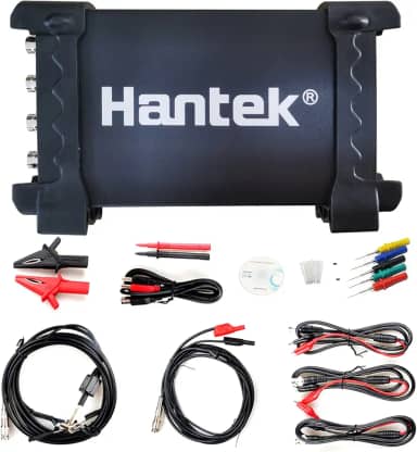 Hantek Osciloscópio digital 6074BE 70MHz 1GSa/s 4CH USB Osciloscópio virtual instrumento de diagnóstico automotivo ferramenta de diagnóstico automática
