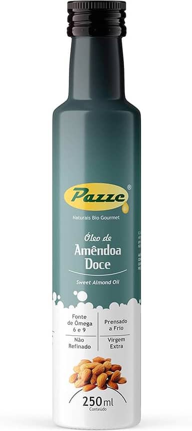 Pazze Naturais Bio Gourmet Óleo De Amendoas Doce 250Ml Pazze